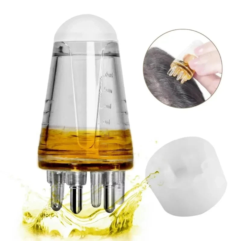 Applicateur d'huile pour cuir chevelu